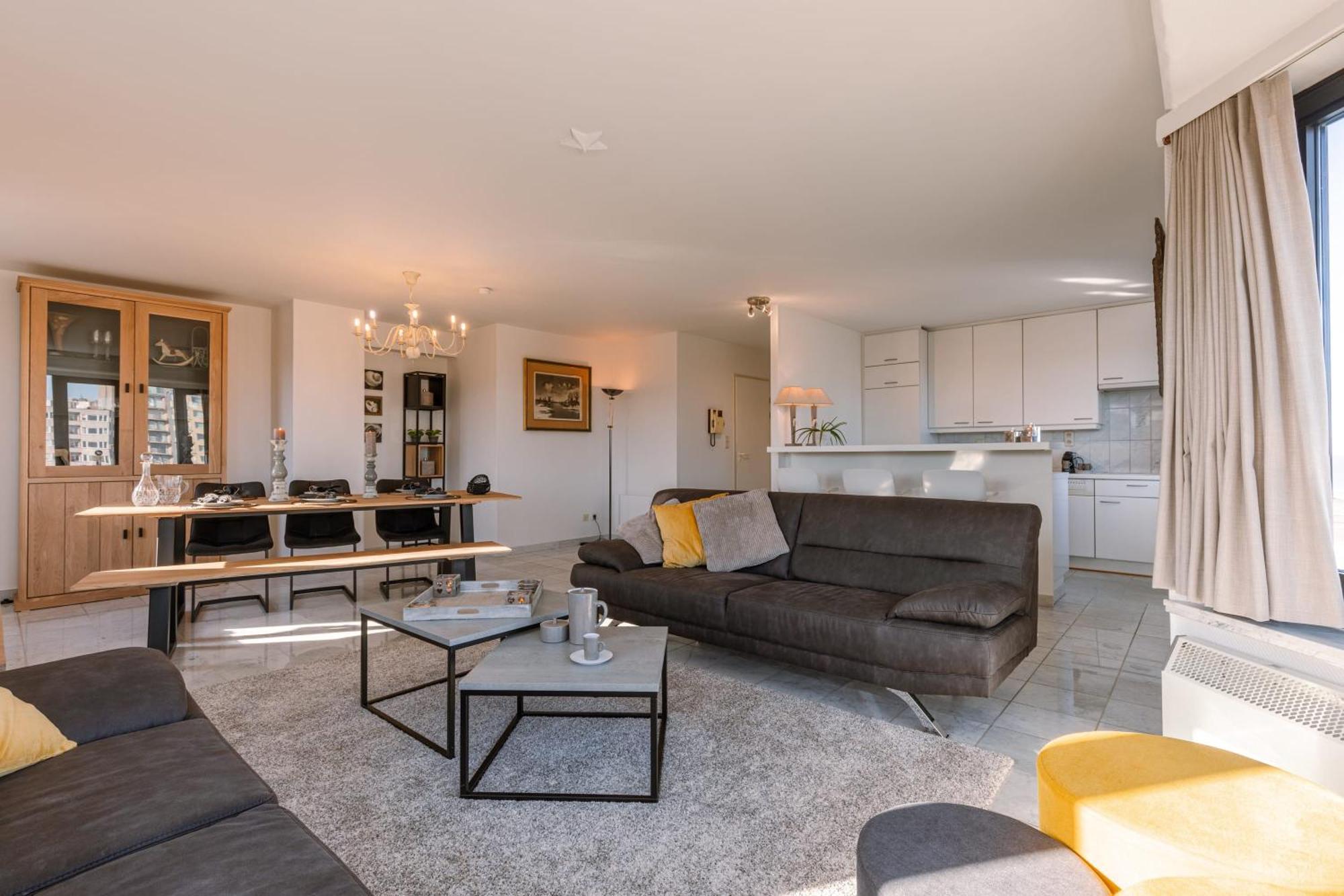 Huswell - Spacious & Modern Sea View Apartment With Garage Oostende Bagian luar foto
