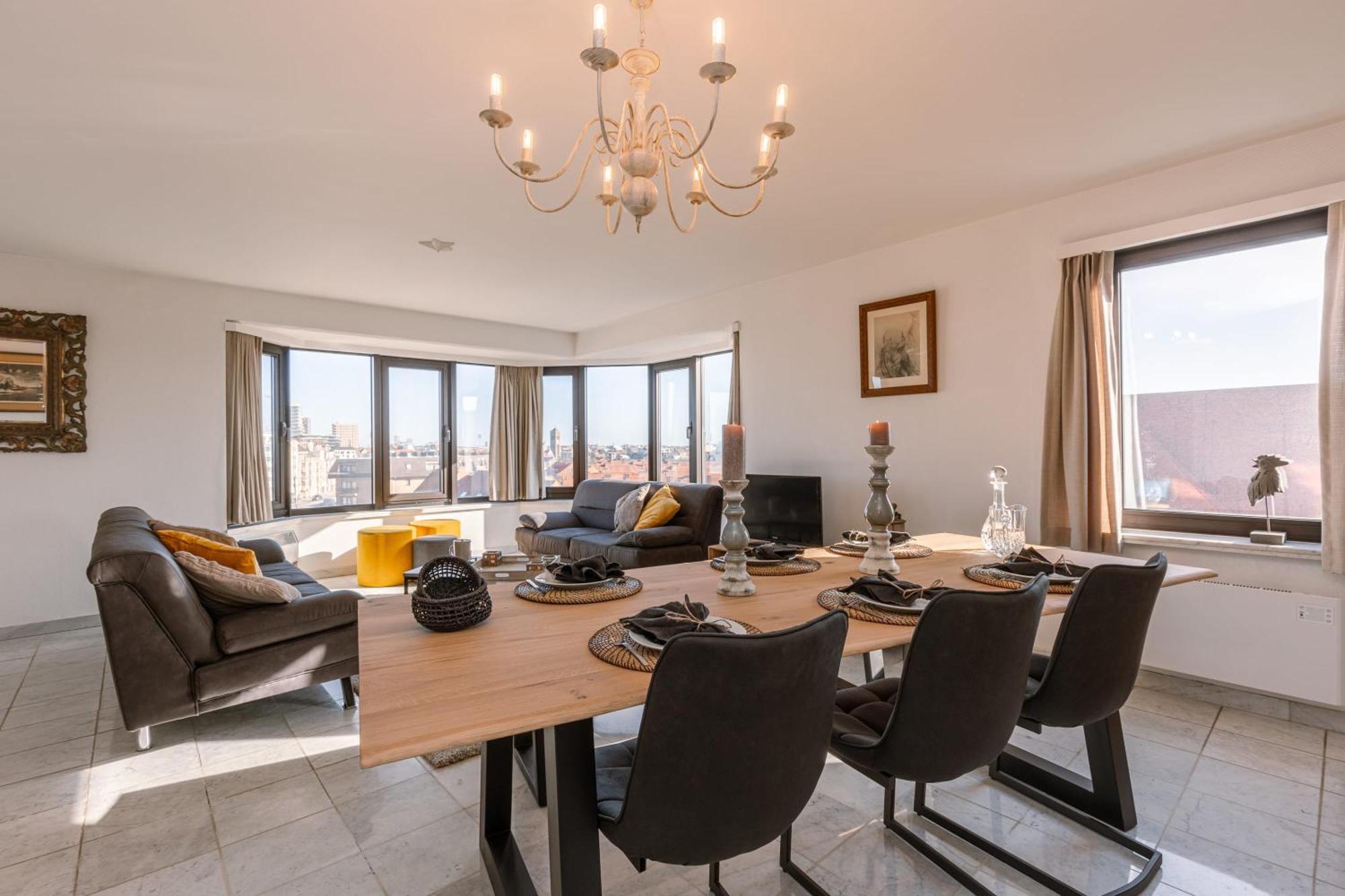 Huswell - Spacious & Modern Sea View Apartment With Garage Oostende Bagian luar foto